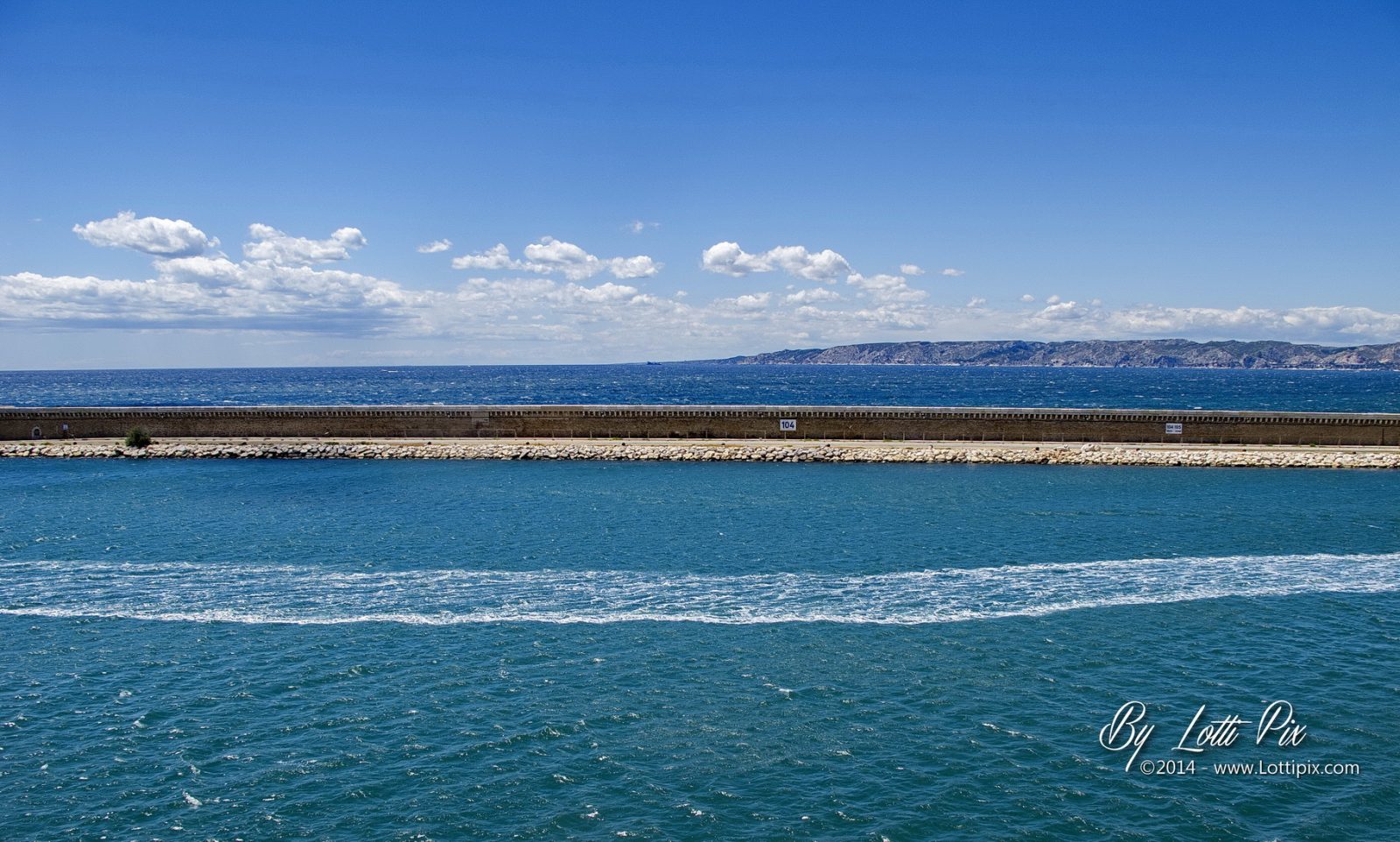 Marseille Les trois Bleus de la jetée
