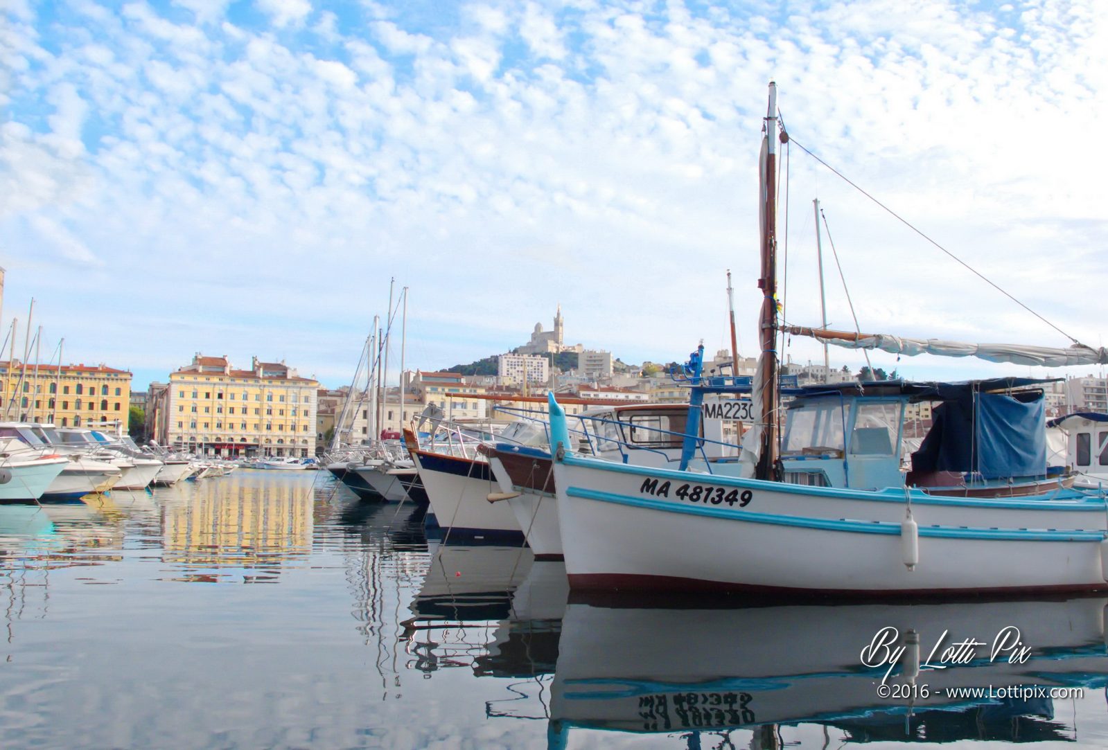 Le vieux port , Marseille.