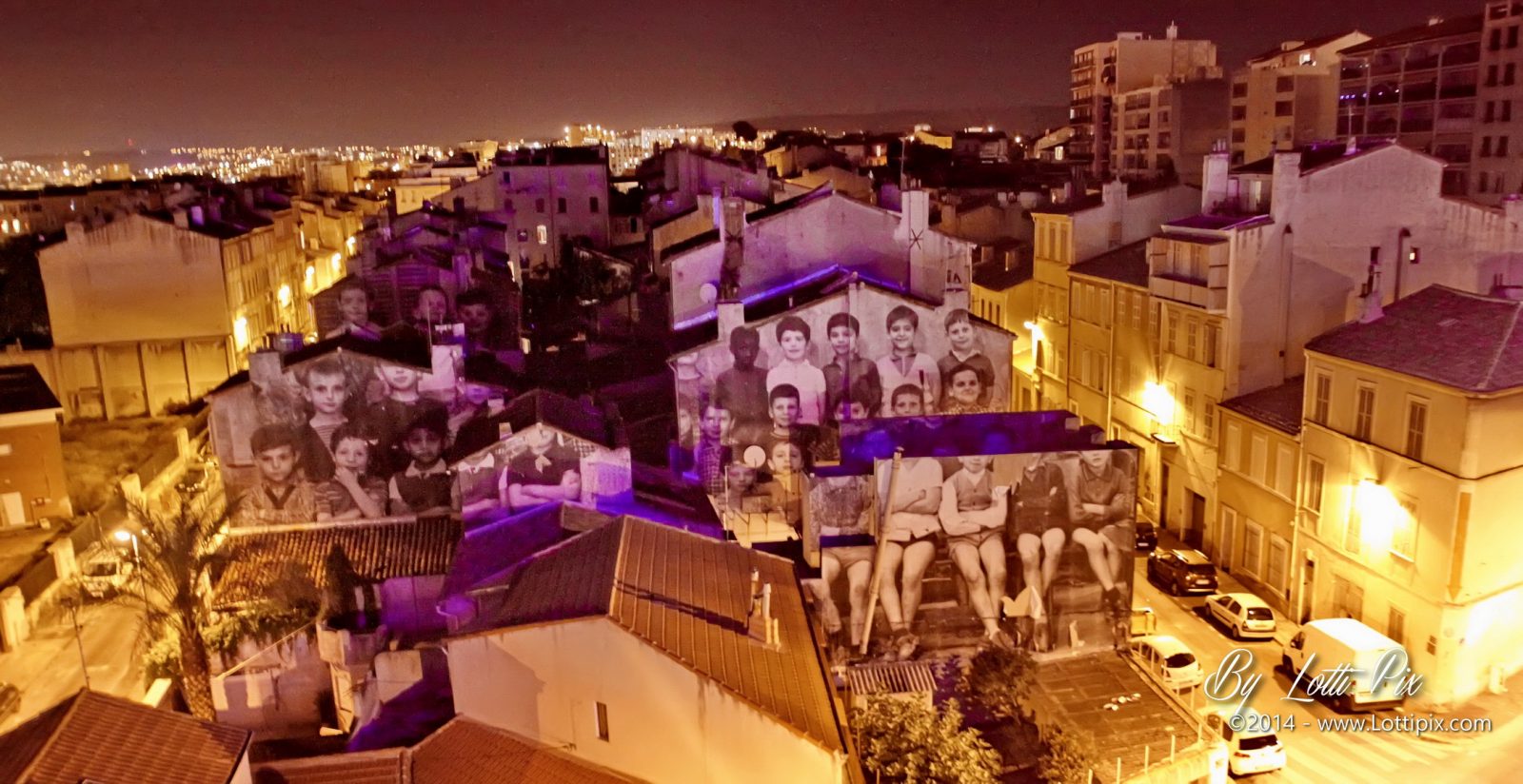 Marseille Murs par JR