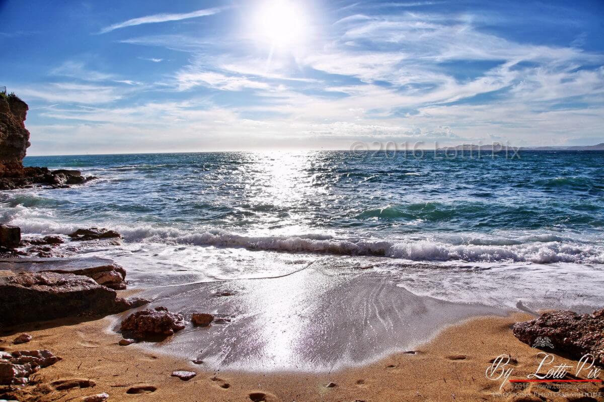 Marseille Plage du Colombet.