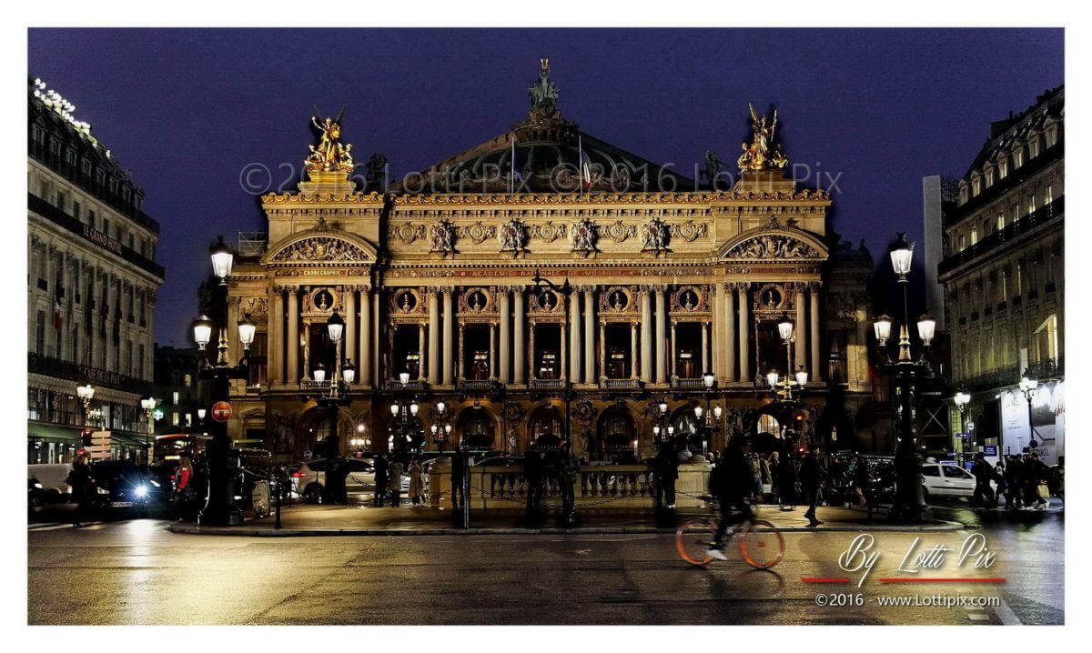 Opéra Garnier, Paris.