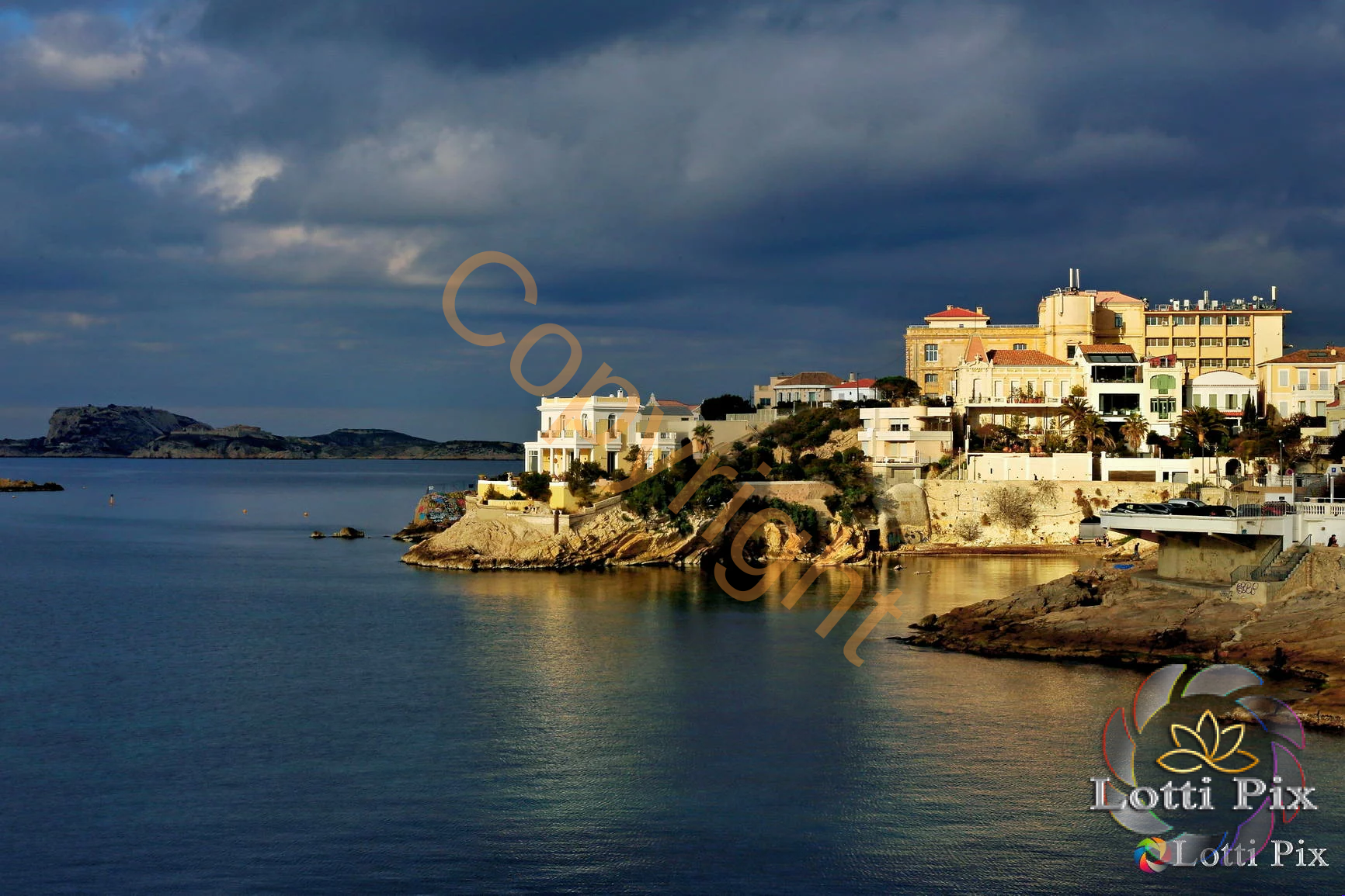 Lever de soleil sur Malmousque Marseille